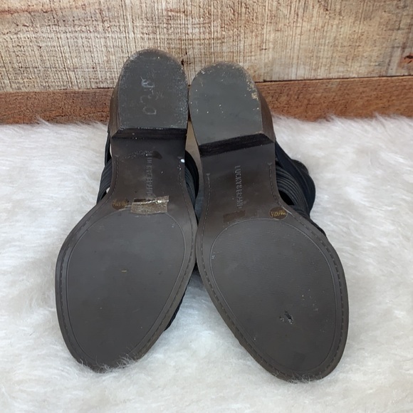 LUCKY BRAND Black Strapy Darvie Sandal Block Heel - Picture 8 of 11